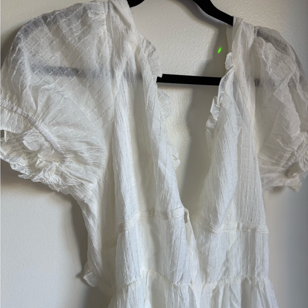 Lulus gauze maxi dress